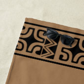 Serviette de plage Cagou Style ビーチタオル (インサイチュ)