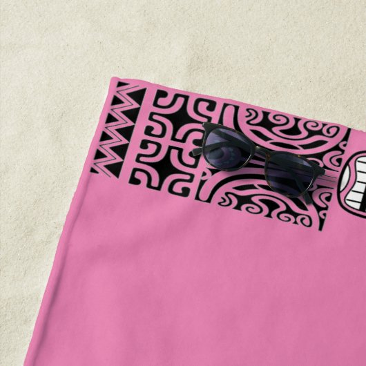 Serviette de plage Cagou Style ビーチタオル (インサイチュ)