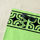 Serviette de plage Cagou Style ビーチタオル (インサイチュ)