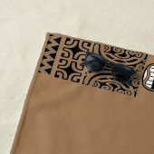 Serviette de plage Cagou Style ビーチタオル (インサイチュ)