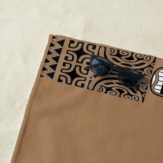 Serviette de plage Cagou Style ビーチタオル (インサイチュ)