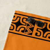 Serviette de plage Cagou Style ビーチタオル (インサイチュ)