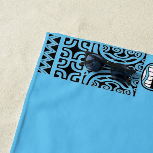 Serviette de plage Cagou Style ビーチタオル (インサイチュ)