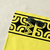 Serviette de plage Cagou Style ビーチタオル (インサイチュ)