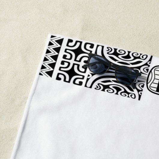 Serviette de plage Cagou Style ビーチタオル (インサイチュ)