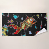 Serviette de plage Corona Worries バスタオル (バスタオル)