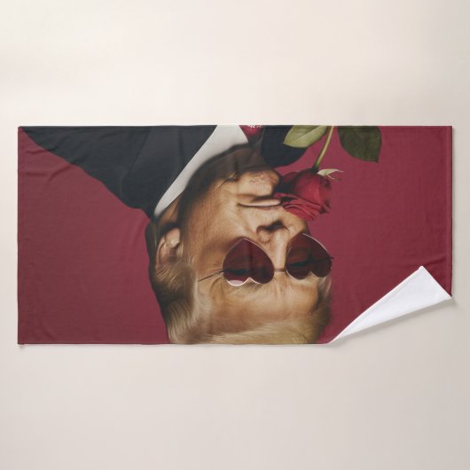 Serviette de plage  Donald Trump バスタオル (バスタオル)