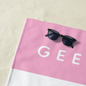Serviette de plage GEEKLEY ビーチタオル (インサイチュ)