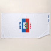 SERVIETTE DE PLAGE (HAITI) ビーチタオル (正面)