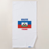SERVIETTE DE PLAGE (HAITI) ビーチタオル (正面)