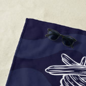 Serviette de plage - Humour spaghetti & dolce vita ビーチタオル (インサイチュ)