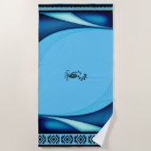 Serviette de plage  Lagon ビーチタオル (正面)