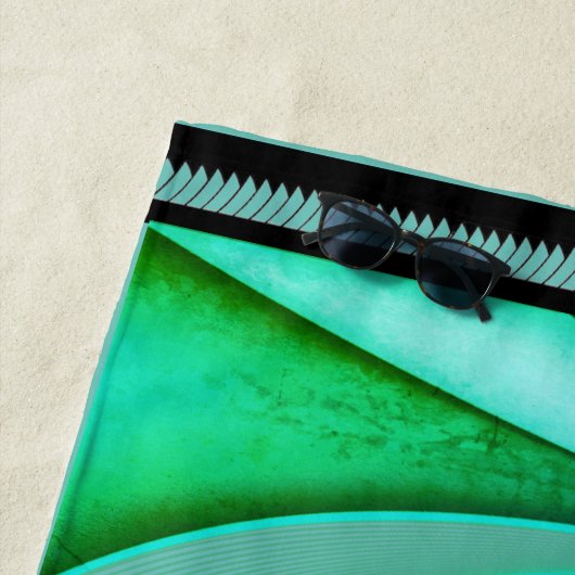 Serviette de plage  Lagon /Cagou Style ビーチタオル (インサイチュ)