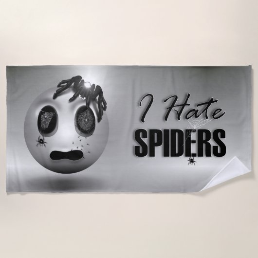 Serviette De Plage Spidermoji ビーチタオル (正面)