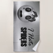 Serviette De Plage Spidermoji ビーチタオル (正面)