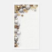 Serviette en Papier "Boules Dorées" (正面)