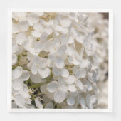 Serviette en papier, fleurs blanche (正面)