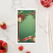 Serviette en Papier "Houx"  (インサイチュ)