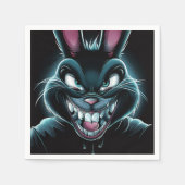 Serviette en papier Lapin スタンダードカクテルナプキン (正面)