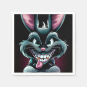 Serviette en papier Lapin Série 1-4 スタンダードカクテルナプキン (正面)