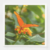 serviette en papier, photo d'un papillon (正面)