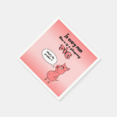 Serviette En Papier Ronchon le cochon スタンダードカクテルナプキン (角)