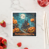 Servietten für eine Halloween Party スタンダードカクテルナプキン (インサイチュ)