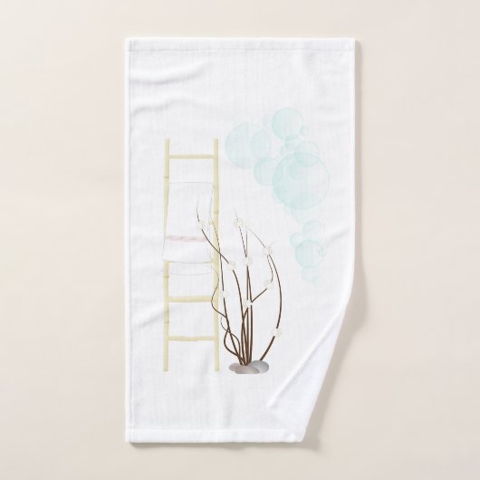 Serviettes de bain spa zen バスタオルセット (ハンドタオル)