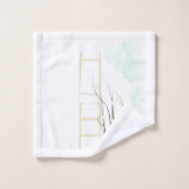 Serviettes de bain spa zen バスタオルセット (ウォッシュタオル)