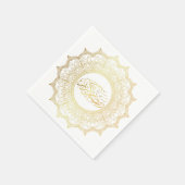 Serviettes en Papier Ramadan Kareem arabe スタンダードカクテルナプキン (角)