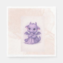 servilleta baby dinosaurio スタンダードランチョンナプキン