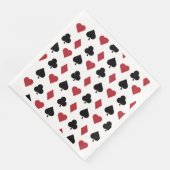 Servilleta de papel de cena naipes (コーナー)