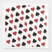 Servilleta de papel de cena naipes (正面)