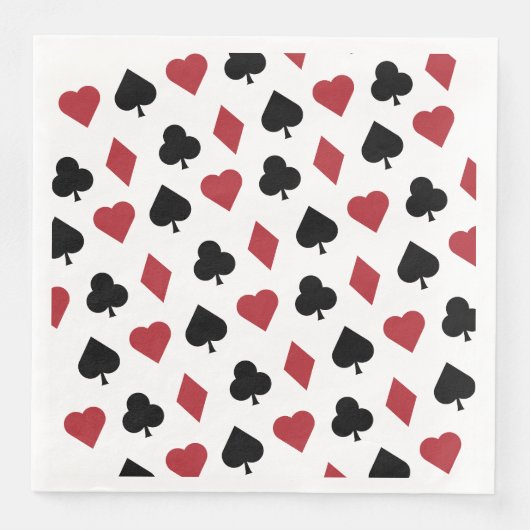 Servilleta de papel de cena naipes (正面)