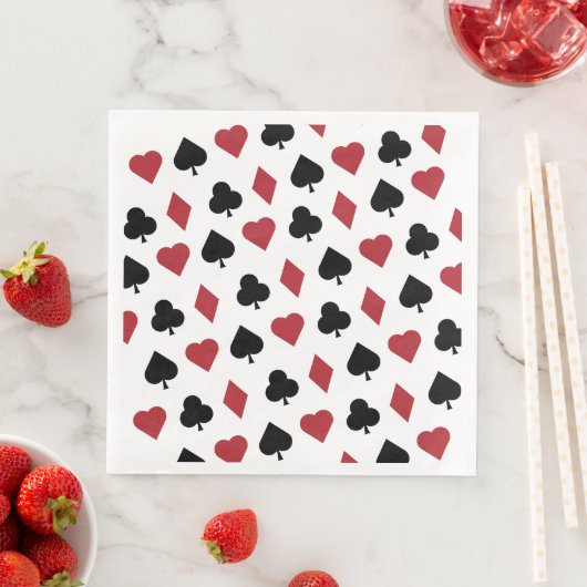 Servilleta de papel de cena naipes (インサイチュ)