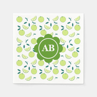 Servilleta de papel diseño de limas スタンダードカクテルナプキン