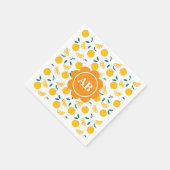 Servilleta de papel diseño naranjas スタンダードカクテルナプキン (角)