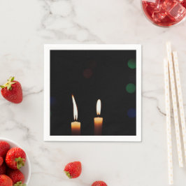 Servilleta personalizada con fotografía bokeh スタンダードカクテルナプキン