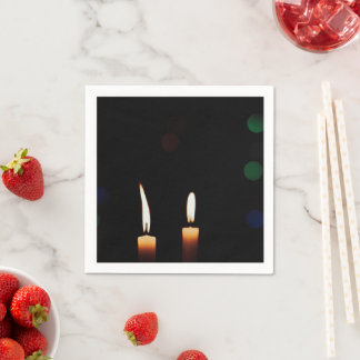 Servilleta personalizada con fotografía bokeh スタンダードカクテルナプキン
