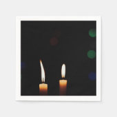 Servilleta personalizada con fotografía bokeh スタンダードカクテルナプキン (正面)