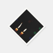 Servilleta personalizada con fotografía bokeh スタンダードカクテルナプキン (角)