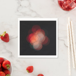 Servilleta personalizada con fotografía bokeh スタンダードカクテルナプキン