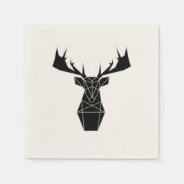 Servilletas ciervo negro スタンダードカクテルナプキン