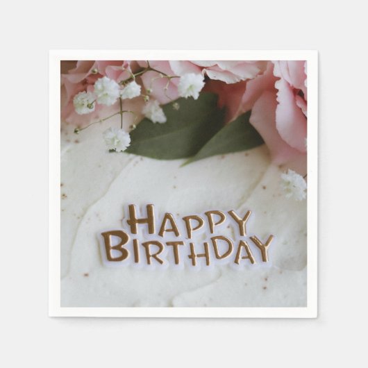 Servilletas de Cóctel Personalizadas – Elegantes  スタンダードカクテルナプキン (正面)