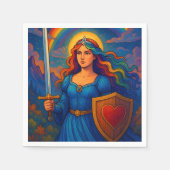 Servilletas de la princesa Arcadia スタンダードカクテルナプキン (正面)