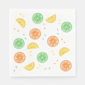 Servilletas de papel cítricas スタンダードランチョンナプキン (正面)