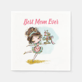 Servilletas de papel para mamá スタンダードカクテルナプキン