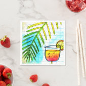 Servilletas originales para restaurant bar スタンダードカクテルナプキン (インサイチュ)