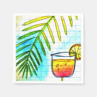 Servilletas originales para restaurant bar スタンダードカクテルナプキン