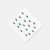 Servilletas peces スタンダードカクテルナプキン (角)